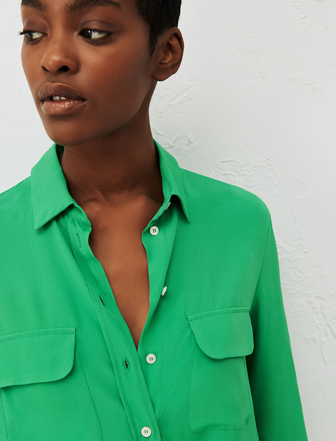 Women's Silk & Cotton Shirts & Blouses | Marella